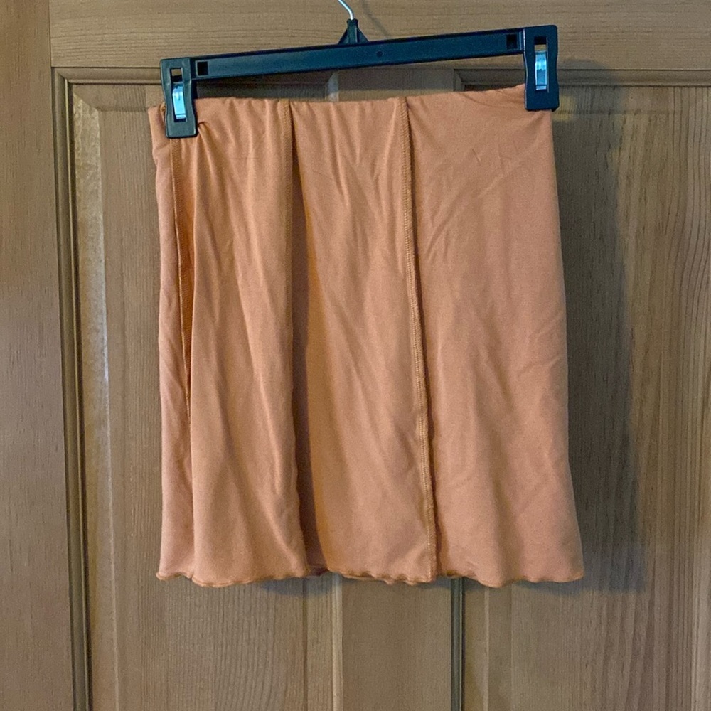 Glassons XS Orange Skirt New with tag